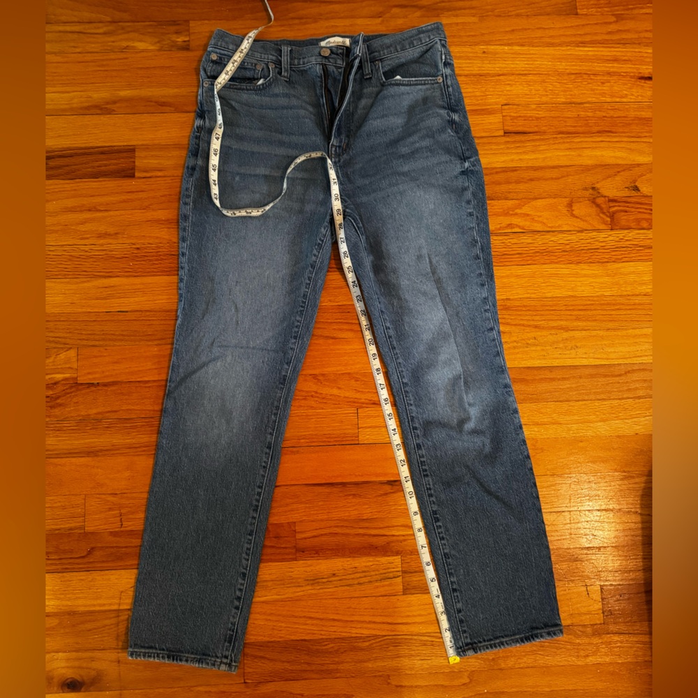 Madewell High Rise Slim Boy Jeans